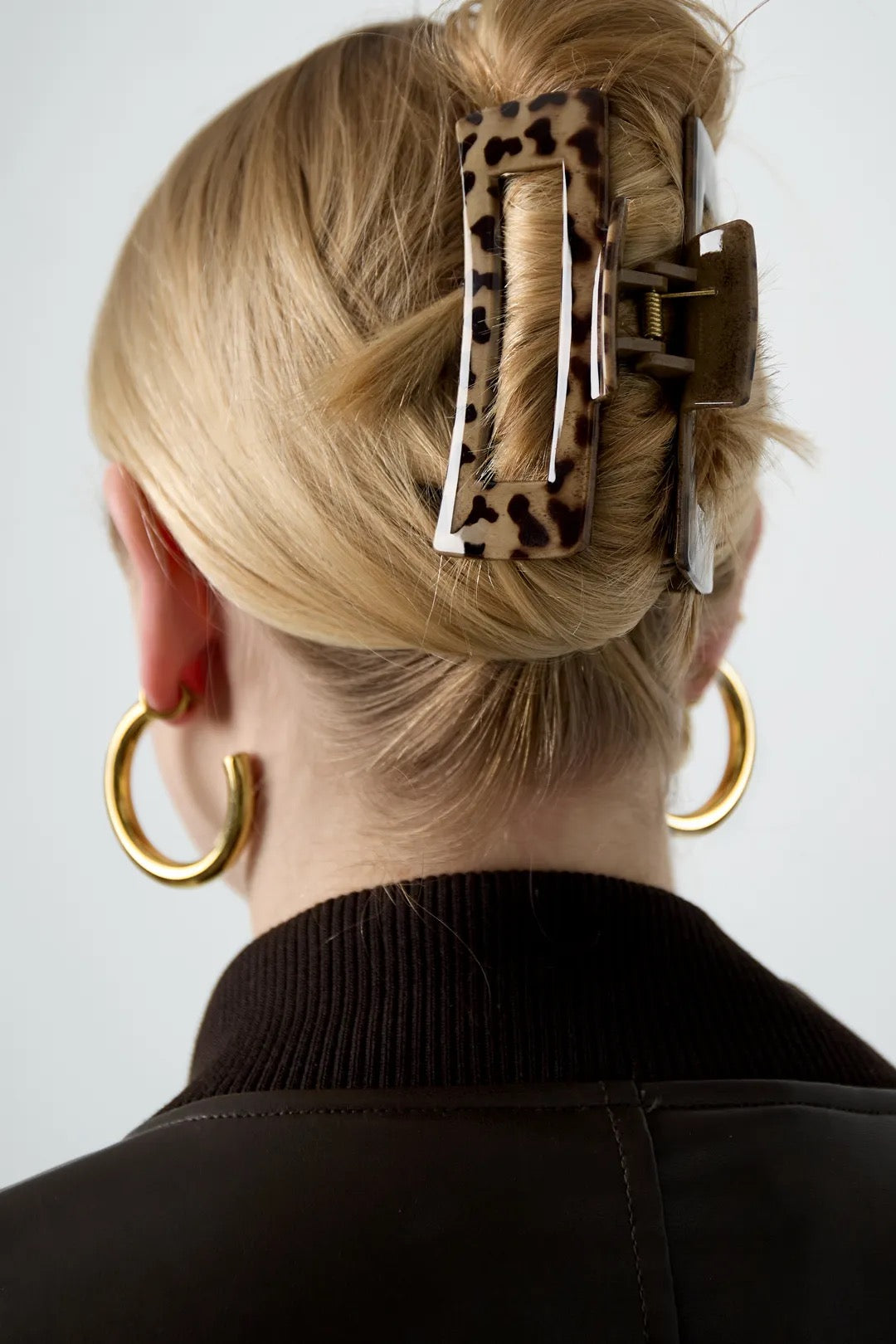 Hair clip leopard