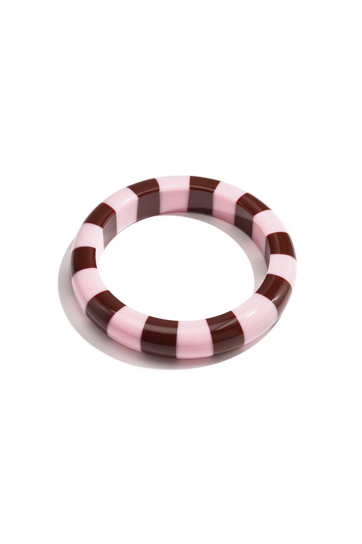 Striped bangle bordeaux