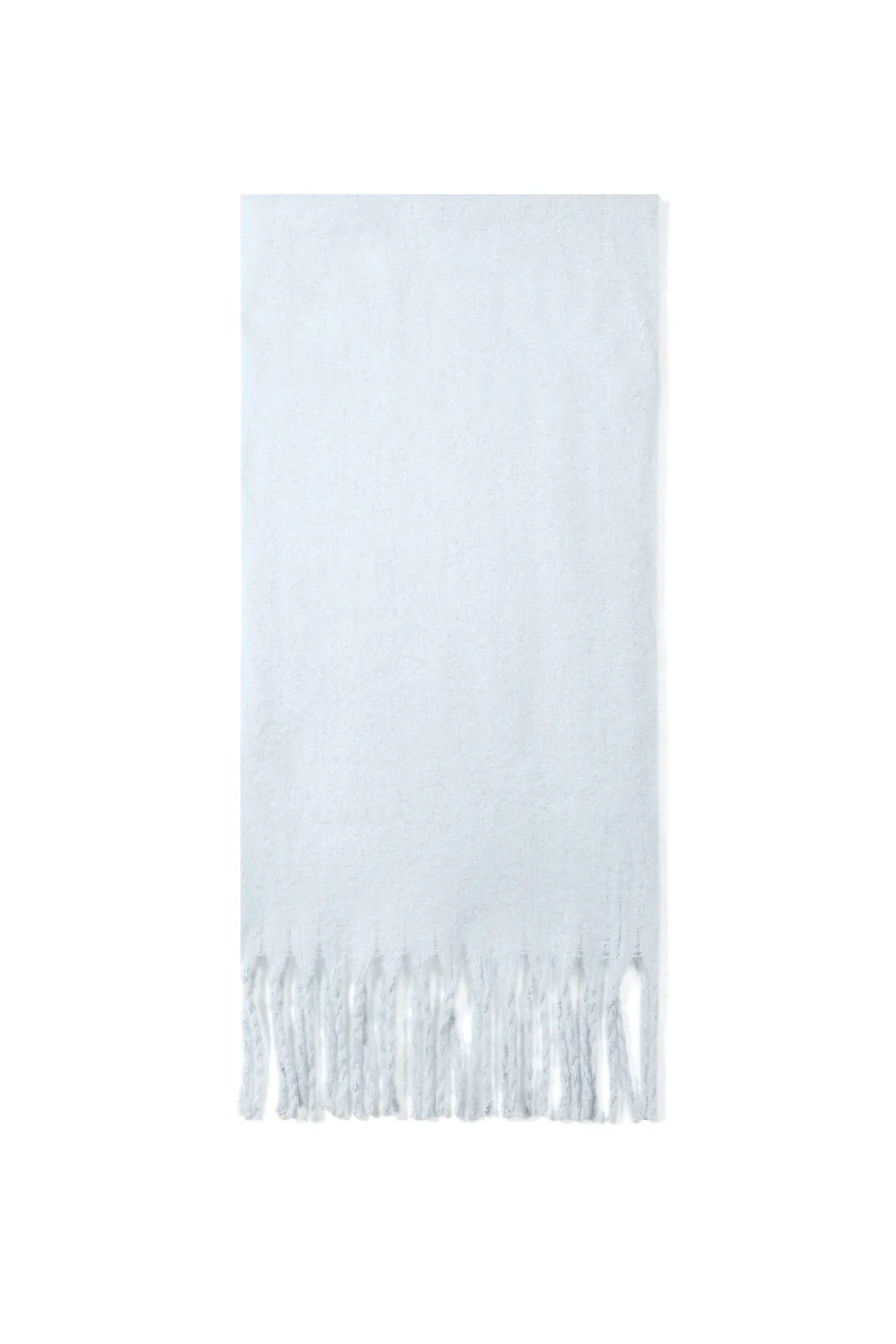 Winter scarf basic blue