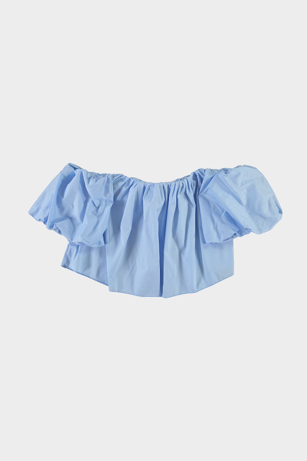 Off shoulder top blue