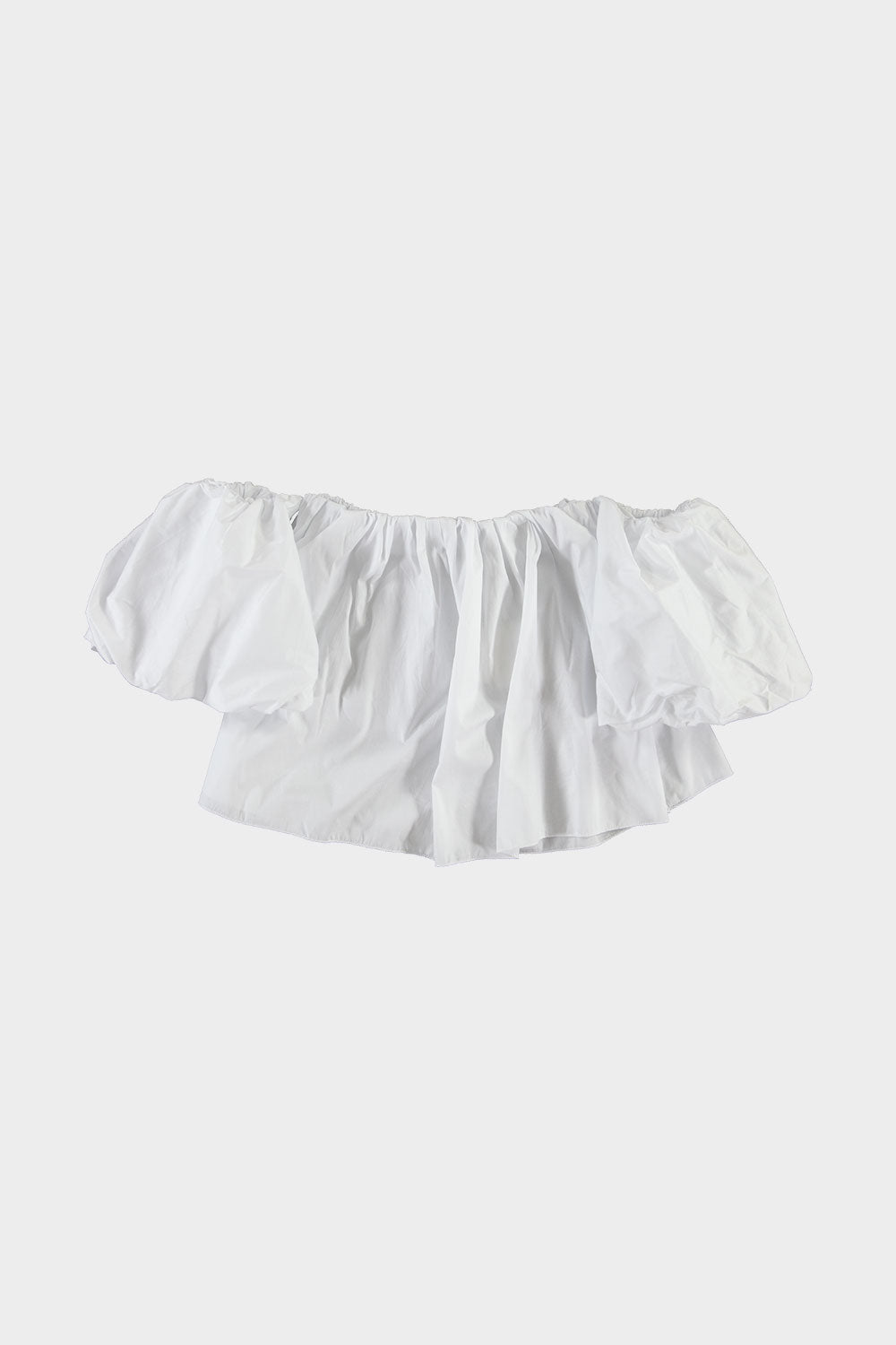 Off shoulder top white