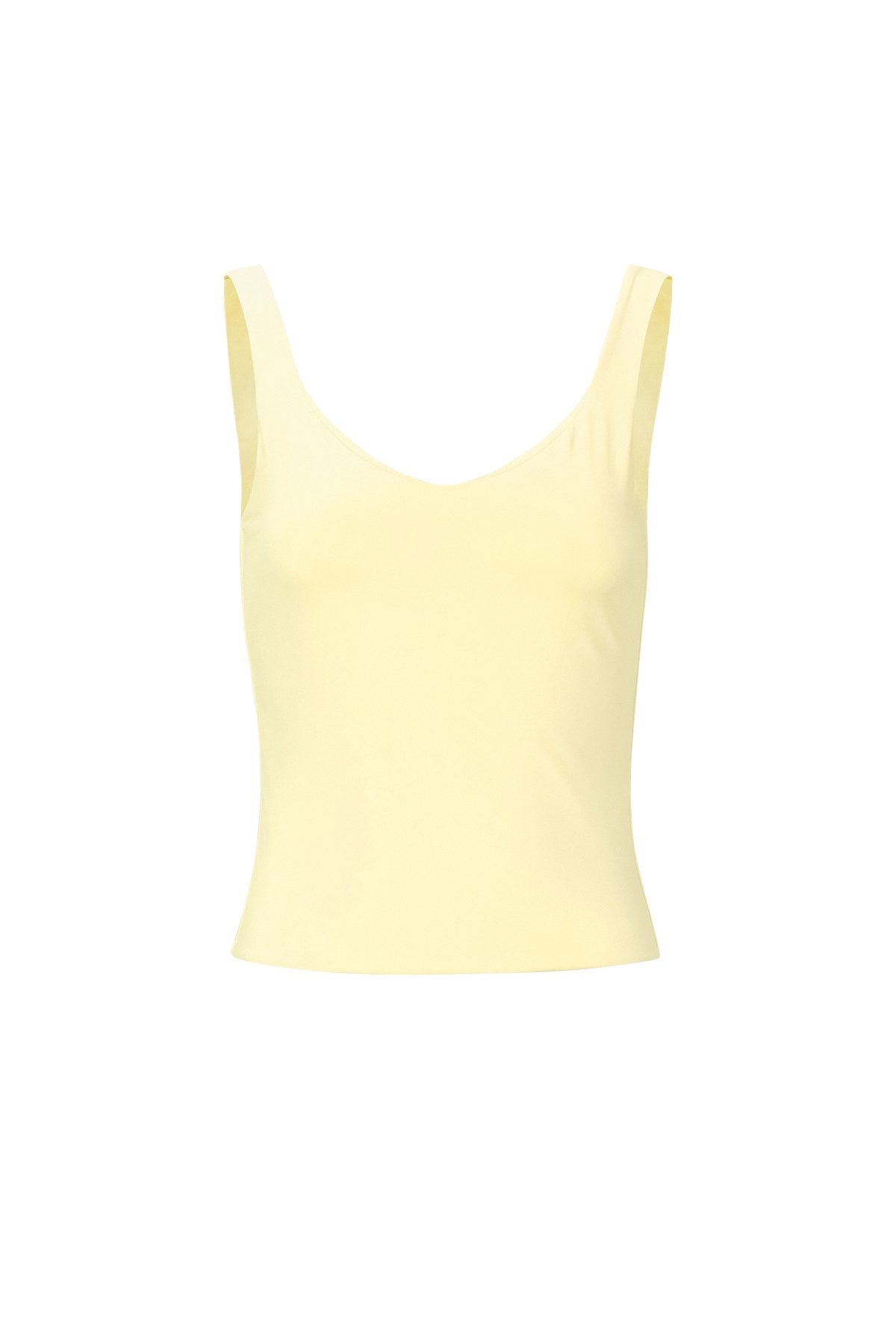 Basic top butter yellow