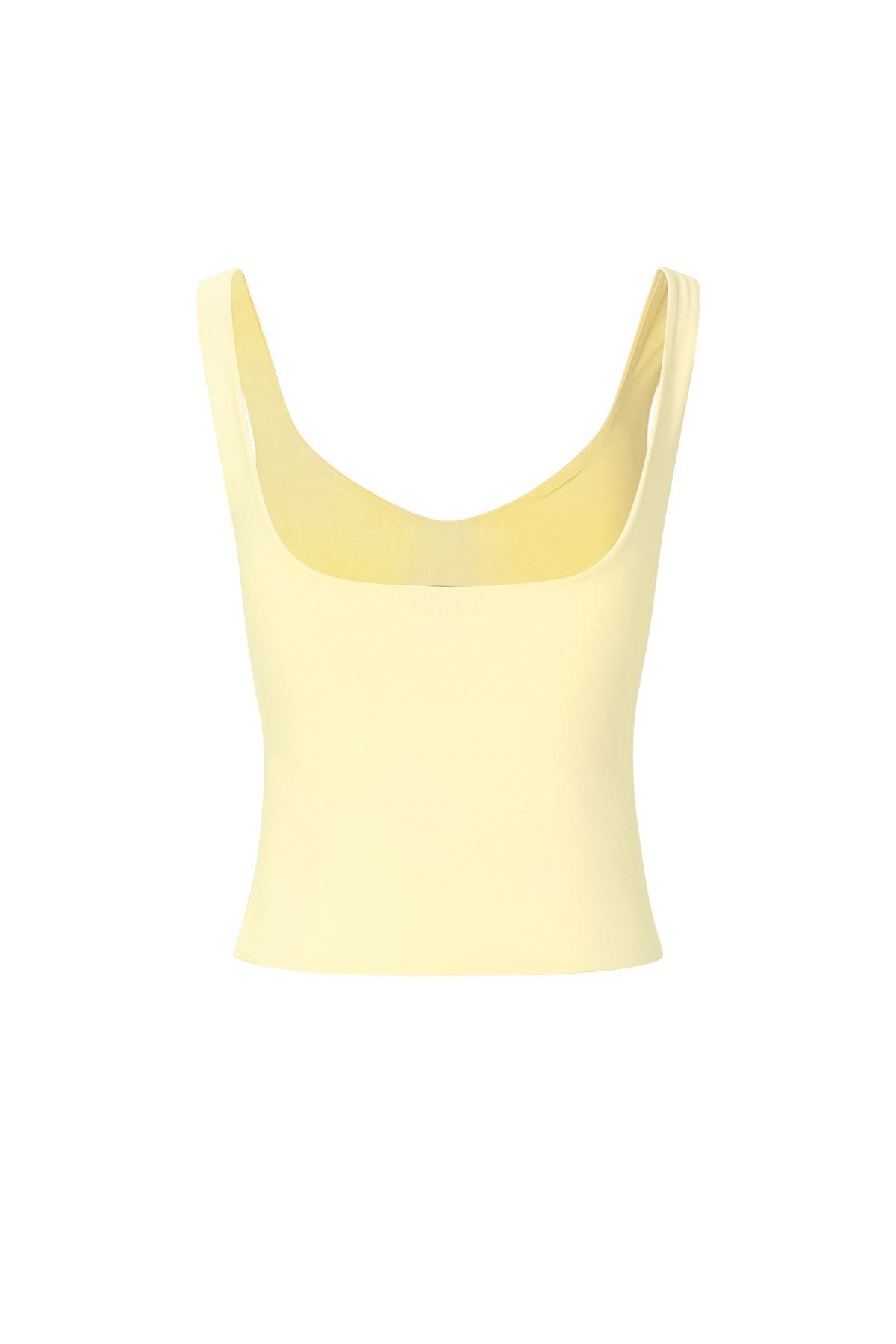 Basic top butter yellow