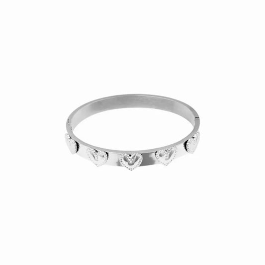 Loves bangle silver