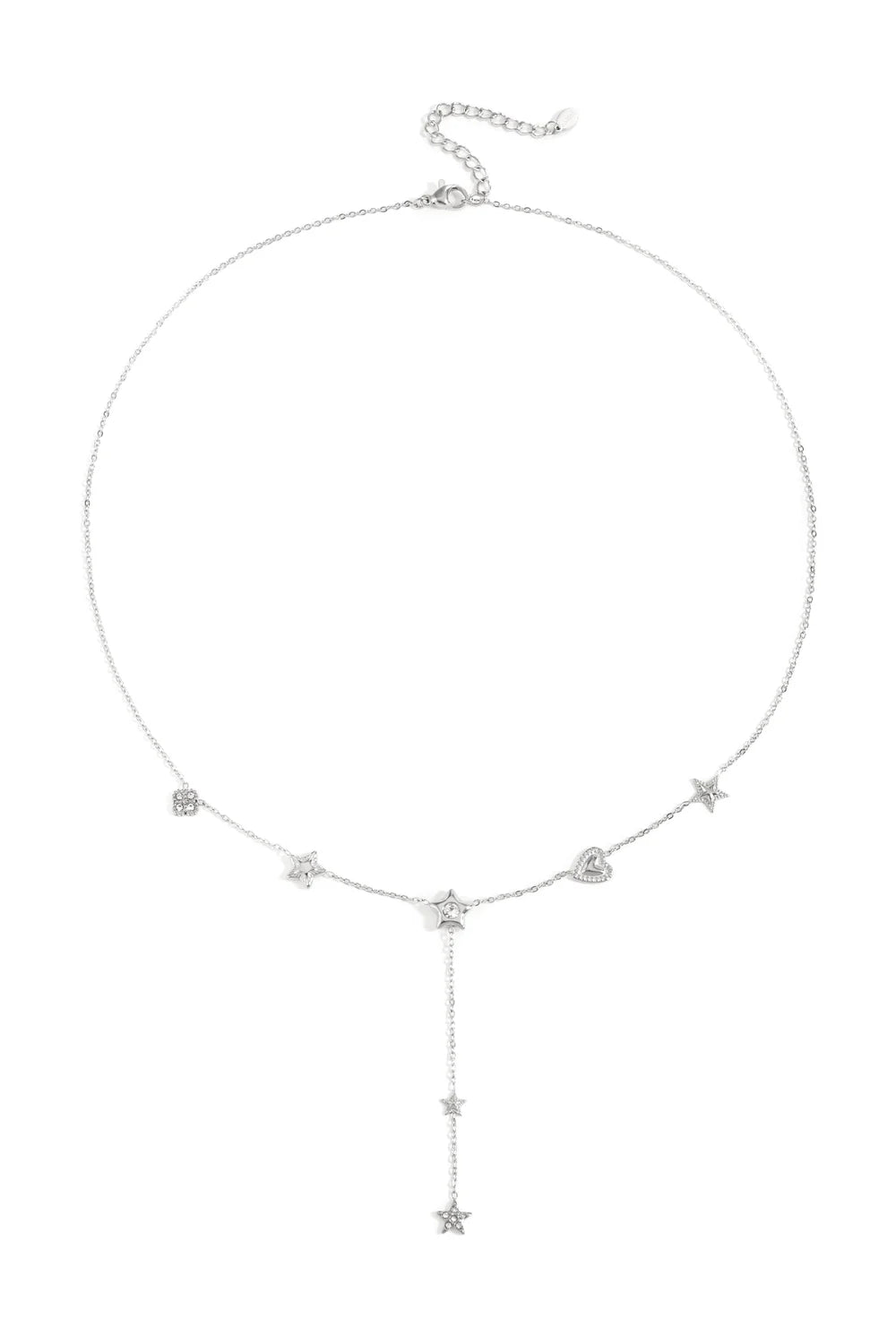 Pendant necklace star silver