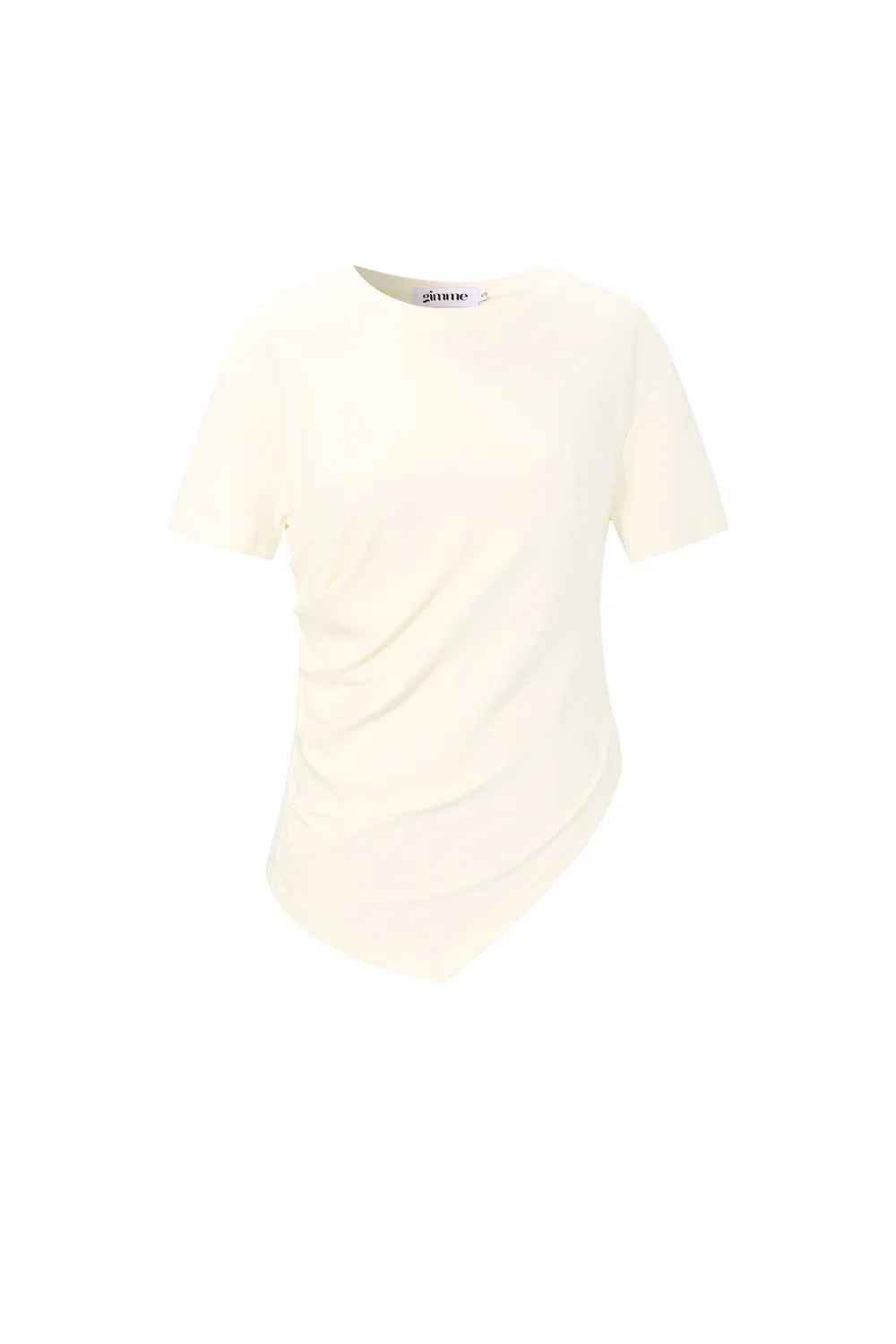 assymetric Tee offwhite