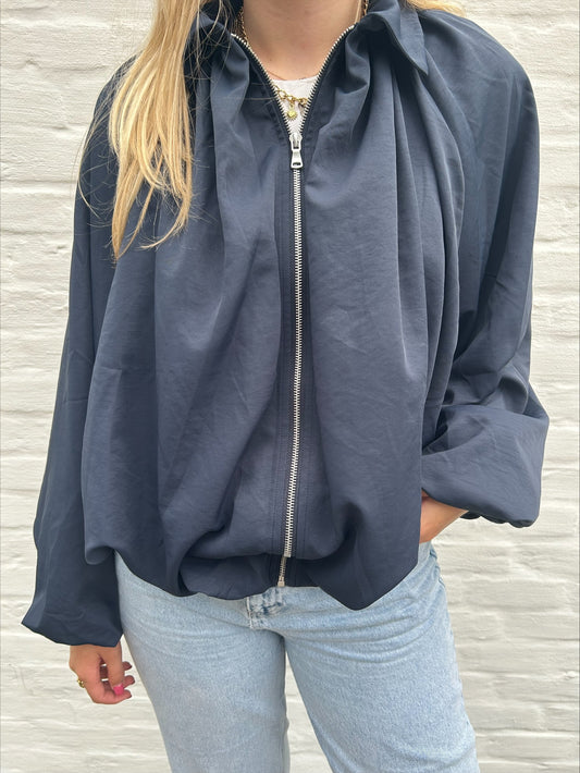 Balloon jacket navy