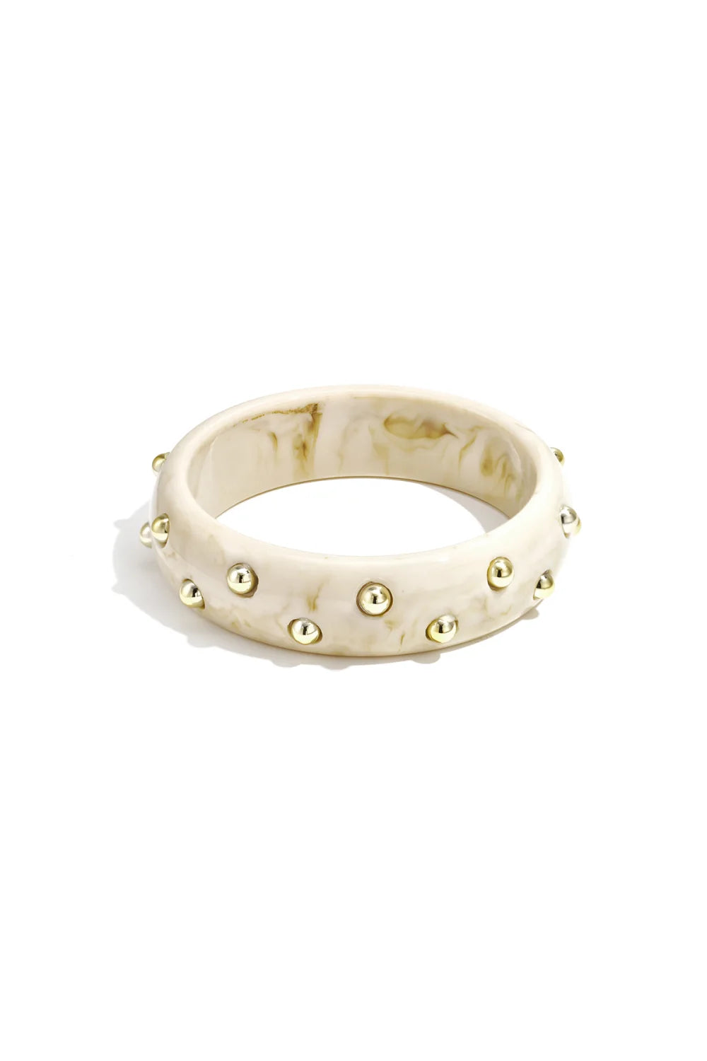 Bangle stud beige