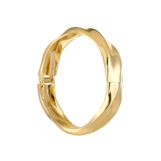 Bangle wave gold