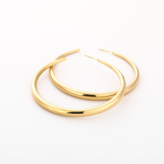 chique hoops gold