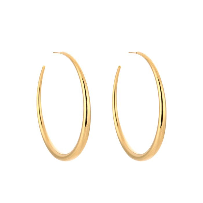 chique hoops gold