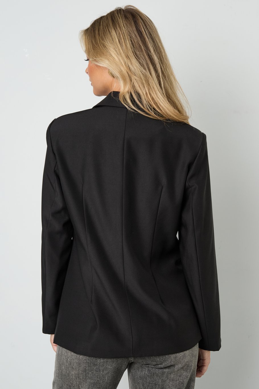 Crossed blazer zwart