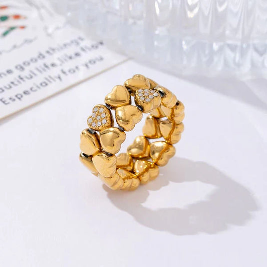 Love ring gold