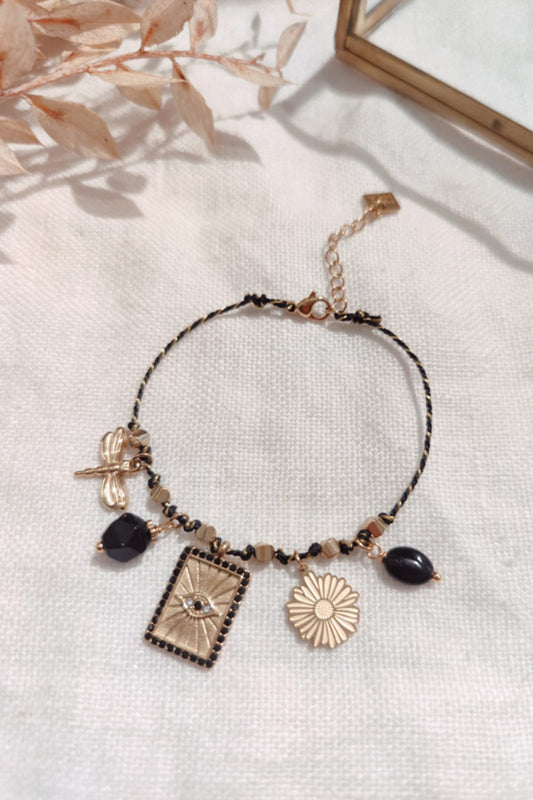Eye bracelet black