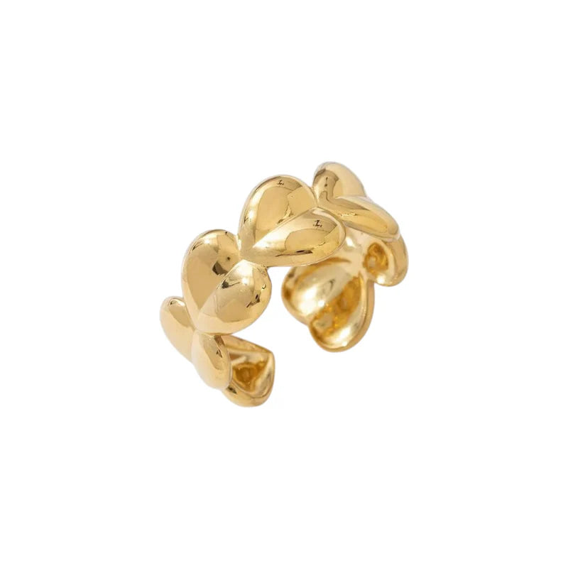 Fatty love ring gold