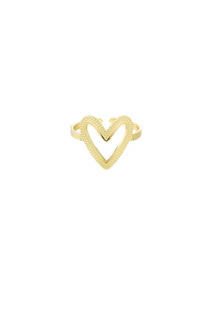 Forever love ring gold