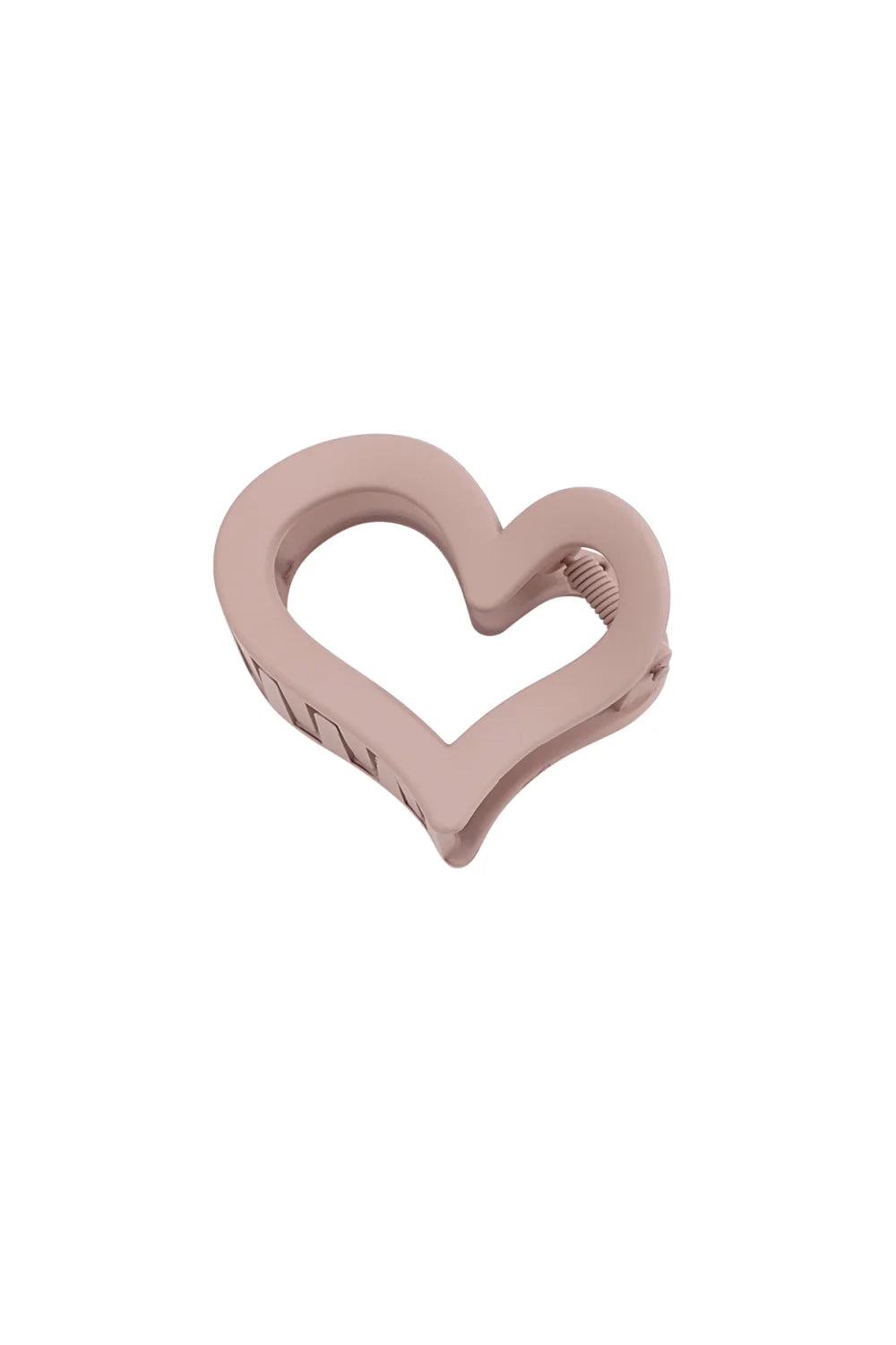 Haarclip heart pink