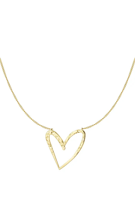 Heartbreaker necklace gold