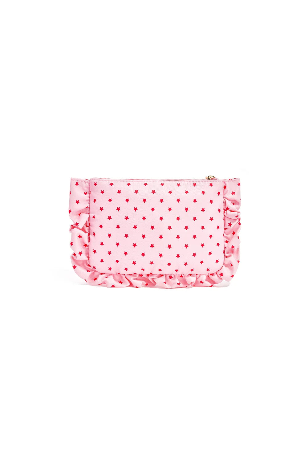 make up bag star pink