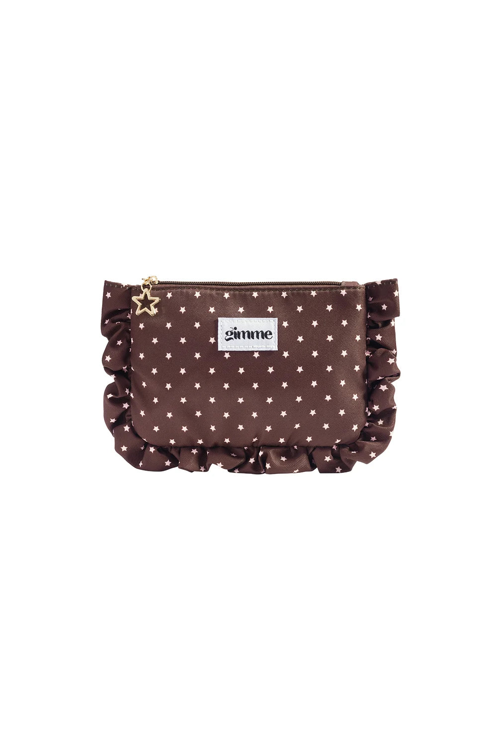 make up bag star brown