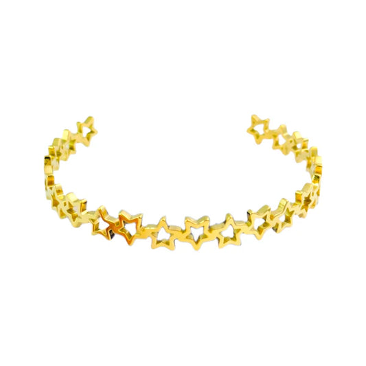 Many starz bangle gold