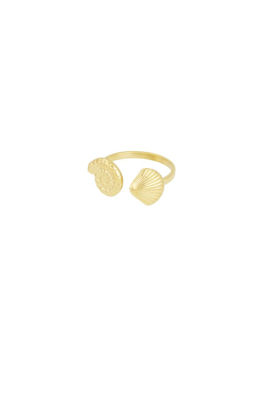 Ring beach vibe gold
