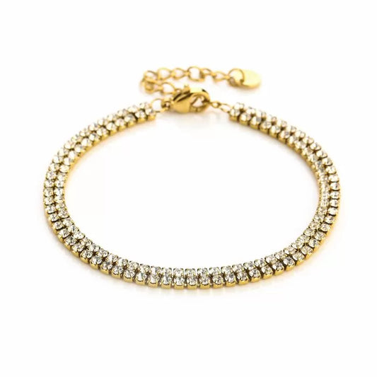 Shine bright bracelet gold