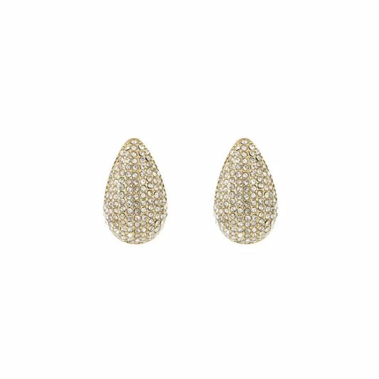 Shine bright drop earrings gold