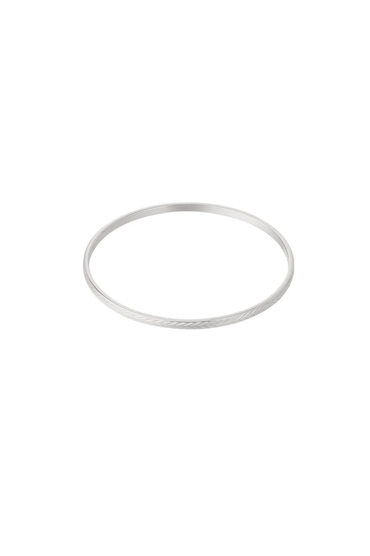 Small bangle arrow gold
