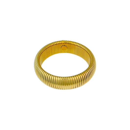 Snake bangle gold