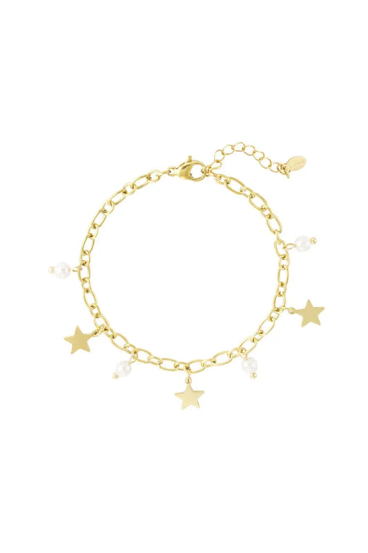 Starry night bracelet gold